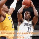 Dallas Mavericks vs Lakers Match Player Stats